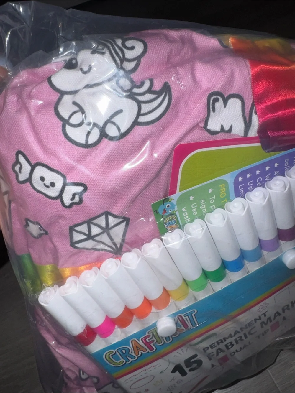 Kids coloring blanket